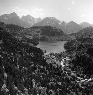 Hohenschwangau und Alpsee