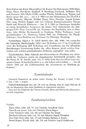 Familiennachrichten