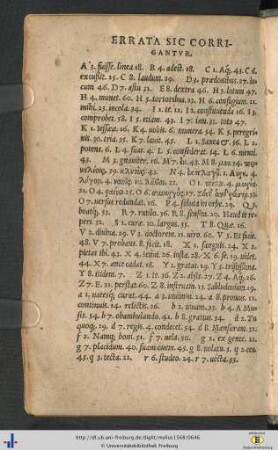 Errata.