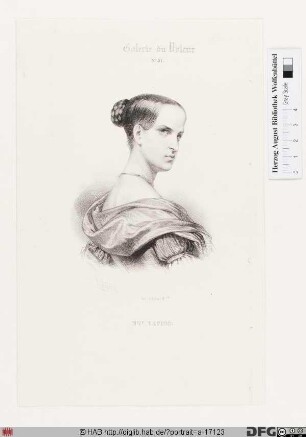 Bildnis Elisabeth-Rachel Félix Rachel, gen. Mademoiselle Rachel