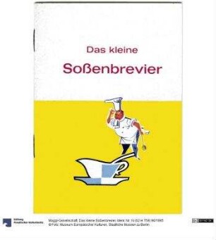 Das kleine Soßenbrevier
