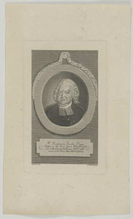 Bildnis des Bernhardus Jacobus Degen
