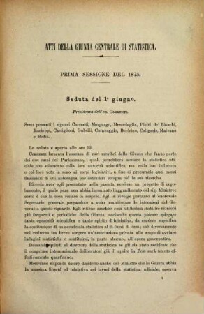 Annali del Ministero di Agricoltura, Industria e Commercio. Statistica. 1875