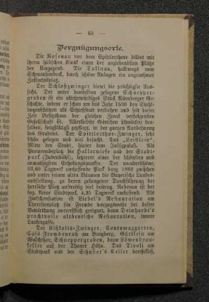 Vergnügungsorte.
