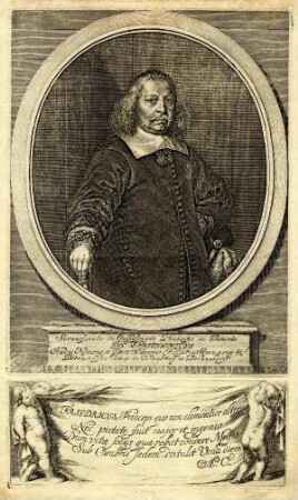 Bildnis von Friedrich III. (1597-1659) Herzog von Schleswig-Holstein-Gottorp