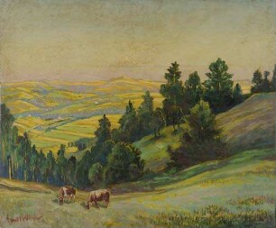 Blick auf die Lofty Mountains, von den Adelaide Hills gesehen