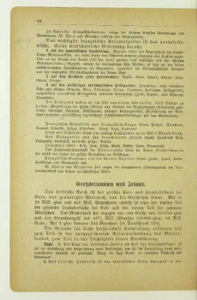 Großbritannien und Irland