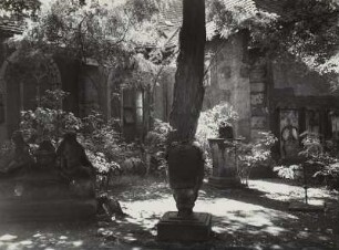 Blick in den "Grünen Friedhof"