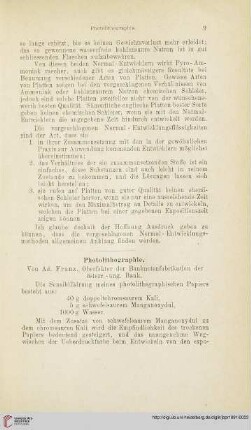 Photolithographie