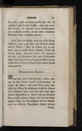 Dreyzehendes Capitel.