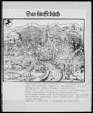 Schaffhausen: Stadtansicht