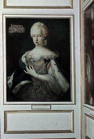 Bildnis der Infantin Maria Ludovica von Spanien, vermählte Großherzogin von Toskana, nachmals Kaiserin