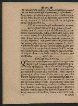 Cap. IV. Consequentia notat.
