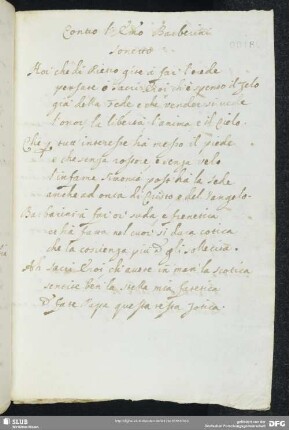 [Text 32: Fünf Sonette]