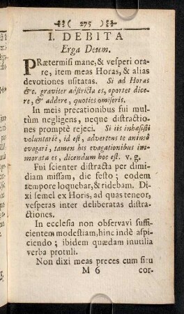 275-281, I. Debita