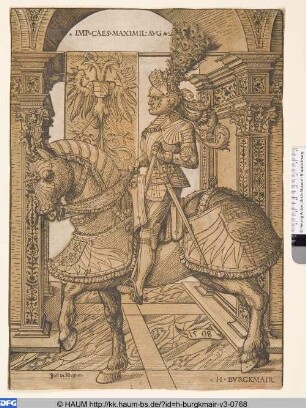 Kaiser Maximilian I. zu Pferde