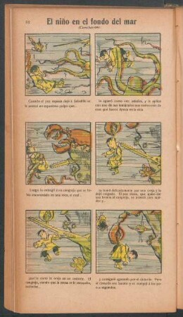 El niño en el fondo del mar - [Cómic]
