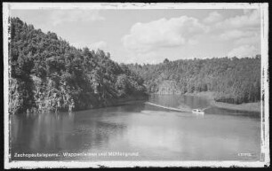 Kriebstein. Talsperre - Wappenfelsen und Mühlengrund