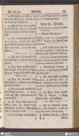 Ton 82. Psalm