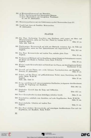 Plated (Nr. 859-935)