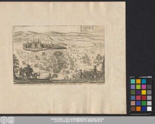 Abbildung deß harten treffens beÿ lewentz, mit den Türcken den 9/19 Julj 1664