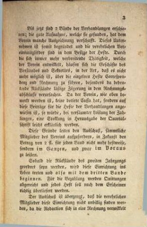 An die verehrlichen Mitglieder des Historischen Vereins für den Regenkreis