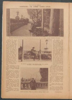 Santiago - El cerro Santa Lucía : PBT en el Pacífico