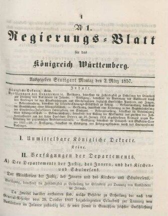 2. März bis 31. December = No. 1-16