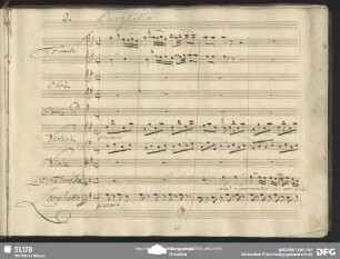 Cavatina: "La Speranza al cor mi dice" in G-Dur
