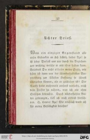Achter Brief