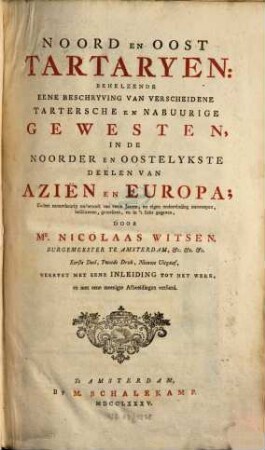 Noord en Oost Tartaryen, 1