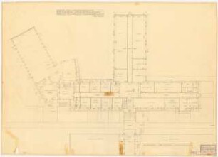 Afifa (AG für Filmfabrikation), Berlin Projekt I: Grundriss Erdgeschoss 1:100