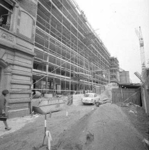 Richtfest für den Neubau der Badischen Beamtenbank in der Herrenstraße 2 - 10.