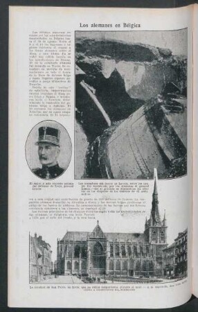 Los alemanes en Bélgica