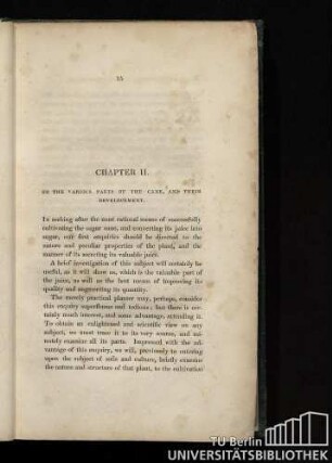 Chapter II. On the various parts of the cane, and their development
