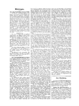 Mitteilungen : Beilage zu Nr. 35 der Pädagogischen Reform