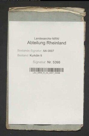 Zu Hohenbudberg stattgefundenes verbotenes Reyspiel