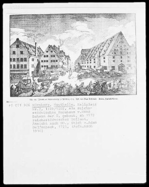 Nürnberg, Mauthalle, Hallplatz 2