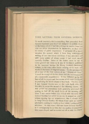 Some letters from General Gordon.