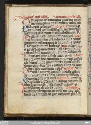 Sequit[ur] nu[n]c [proprium] de sa[ncti]s. [Capitula et orationes]
