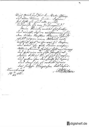 2: Brief von Dietrich Wilhelm Soltau an Johann Wilhelm Ludwig Gleim