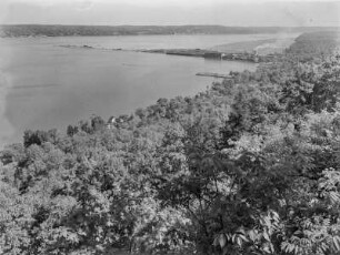 Piermont (New York), Blick auf den Hudson River