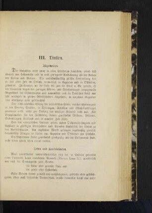 III. Linsen.