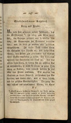 147-159, Siebenzehentes Kapitel. Krieg und Friede