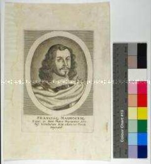 Porträt des italienischen Feldherrn und Dogen von Venedig Francesco Morosini