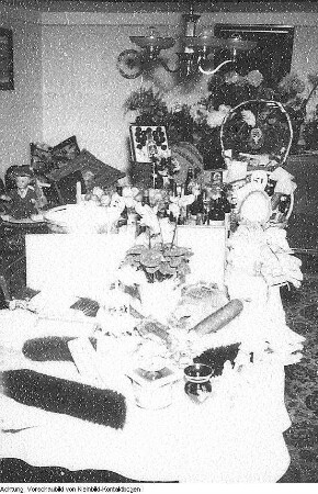 Goldene Hochzeit in Frauenstein, November 1954