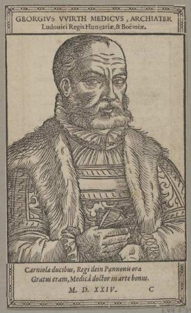 Bildnis des Georgivs Wirth