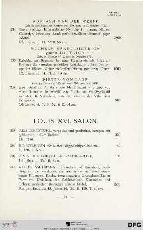 Louis-XVI.-Salon. (Nr. 238-331)