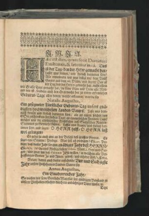 Haec est dies, quam fecit Dominus ...