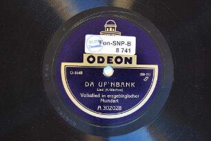 Da Uf'nbank (Volkslied in erzgebirgischer Mundart)